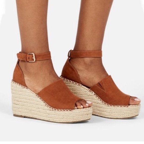 JustFab Shoes - JustFab Macey Espadrille Wedge Sandal - Size 8.5